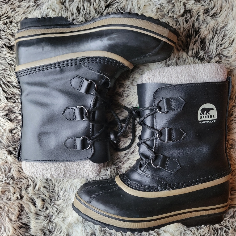 Sorel Black Winter Boots